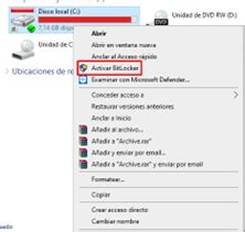 Image result for Desactivar BitLocker Disco Externo