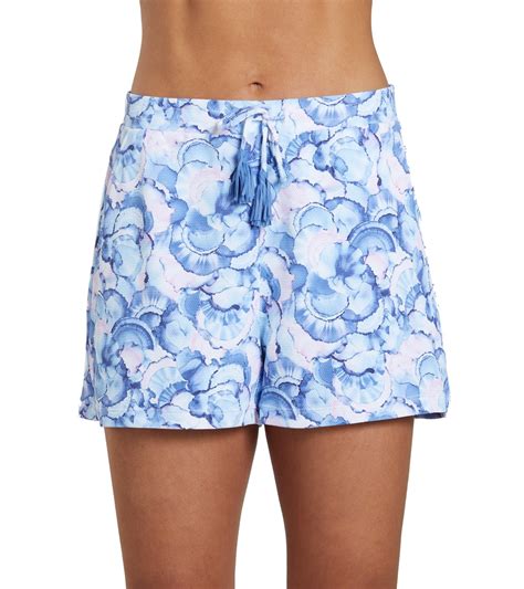 Tommy Bahama Women's Island Cays Abalone Pull On Swim Shorts at ...