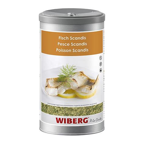 Wiberg fish scandis, seasoning salt with herbs, 700 g, aroma box ...