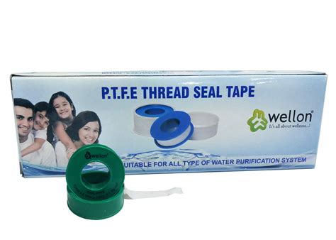 WELLON Teflon Tape PTFE Thread seal Tape 12 mm x 15 meters for Plumbing ...