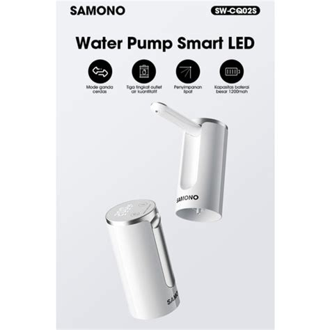 Jual Pompa Galon Portable Touch Screen Tampilan Digital LED Type-C ...