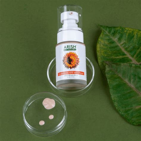 SPF 60 Sunscreen Lotion for Ultimate Sun Protection – Arish Bionatural