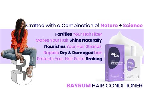 Bayrum. Hair Care Set for Dry and Frizzy Hair | Complete 4-Step Combo ...