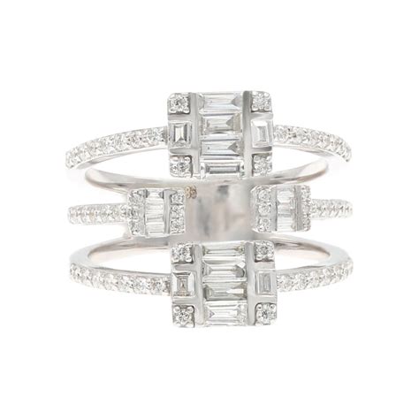 Diamond Double Ring