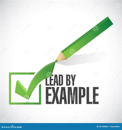 Image result for Lead by Example Cartoon