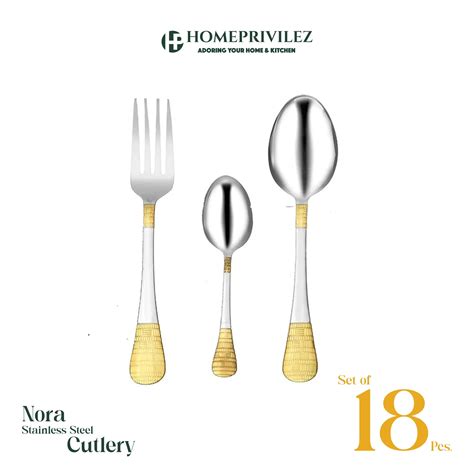 "Nora" Stainless Steel Cutlery – Homeprivilez