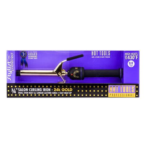 Hot Tools 24K Gold Curling Iron, 3/4 Inch, Model 1101 - Walmart.com