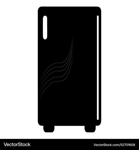 Two door refrigerator icon symbol design Vector Image