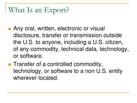 Export Control 的图像结果