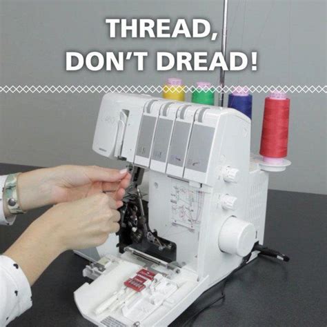Image result for How to Thread a Singer Overlocker From Scratch