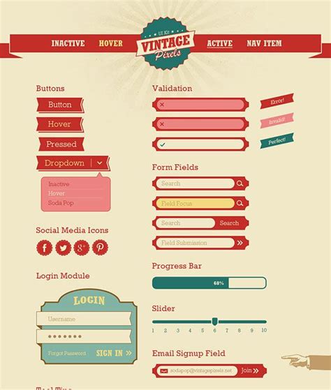 Image result for RetroUI Website Design