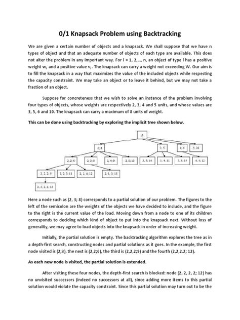 Knapsack Using Backtracking 的图像结果
