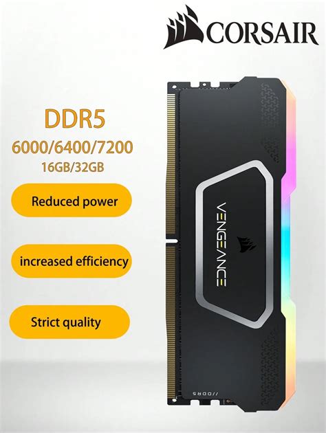 CORSAIR CORSAIR VENGEANCE RGB SL DDR5 RAM Hynix A-DIE 16GB / 32GB Kit ...