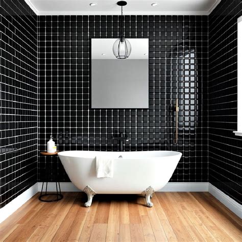 15 Black and Wood Bathroom Ideas for A Stylish Contrast