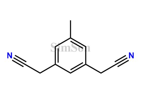 Anastrozole 1,3-Dicyanomethyl Impurity | CAS No- 120511-74-2 | Simson ...