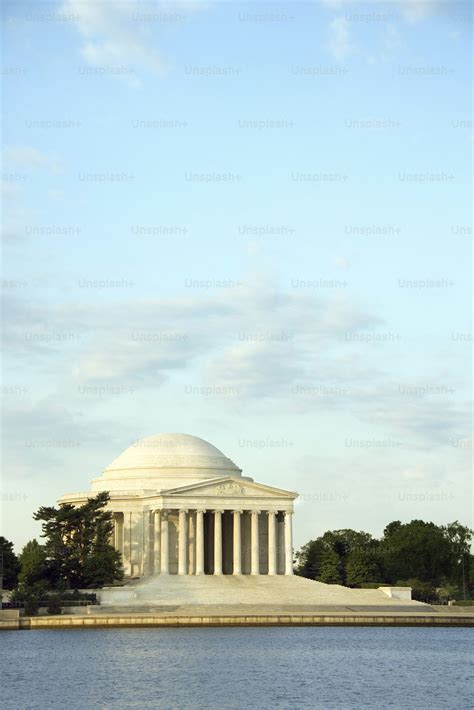 A view of the jefferson memorial from across the water photo – Copy ...