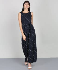 Tokyo Talkies Polka Print Women Jumpsuit - Buy Tokyo Talkies Polka ...