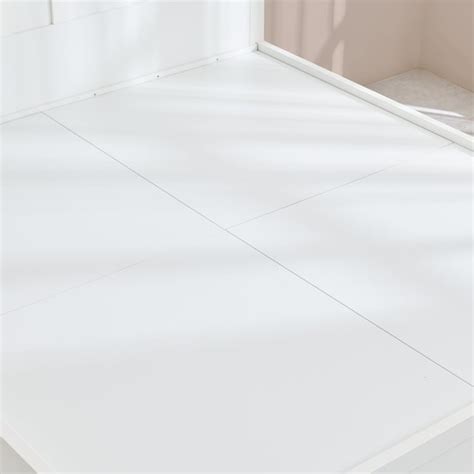 Buy Helios Reynan Aster King Bed - White from Helios by Home Centre at ...