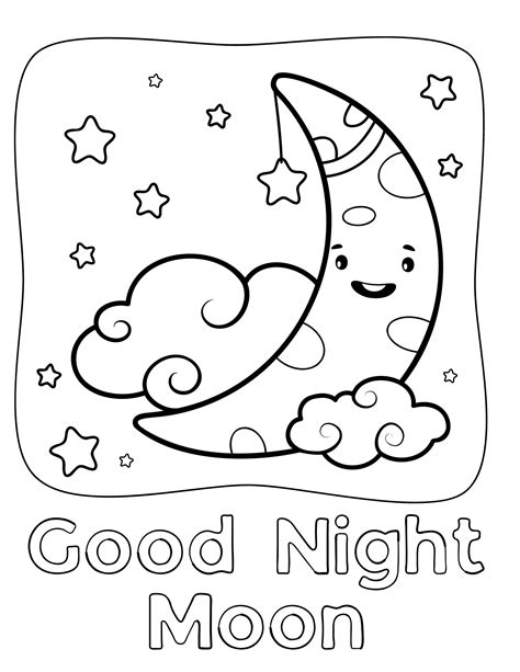 Goodnight Moon Coloring Pages