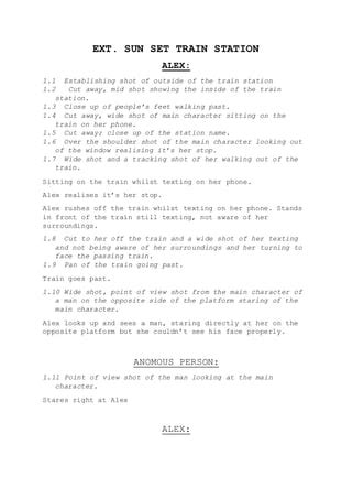 Image result for A Train Move Set Script