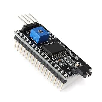 ROBODIUM I2C Module for 16x2 LCD Display, PCF8574 Serial Interface ...