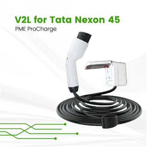 Buy PME V2L for Tata EV | Portable Power Adapter ⚡ TATA ProCharge – PM ...