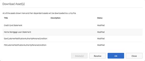Importing and exporting assets to AEM Forms | Adobe Experience Manager