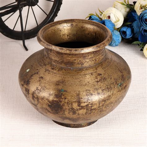 Vintage Brass Lota for Hindu Rituals