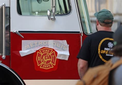 It’s a bird! It’s a plane! No, it’s Superman strolling the streets of ...