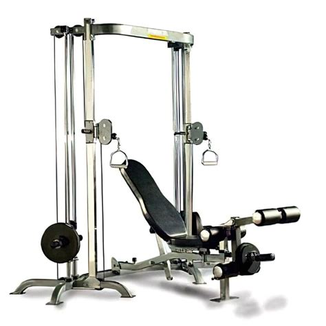 Seated Cable Chest Press and Flys on the Powertec Shape System | P-SS