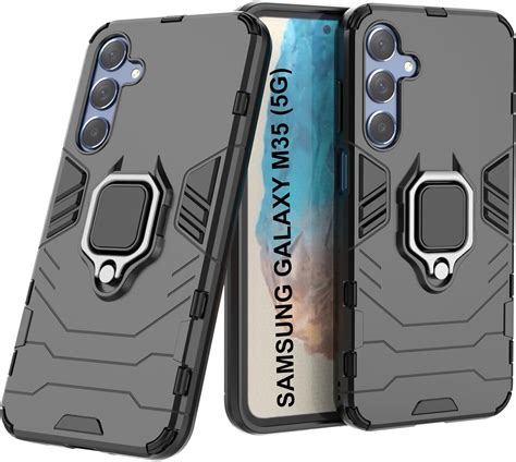 SPAZY CASE® Samsung Galaxy M35 5G Back Cover Case | Dual Layer Armor ...