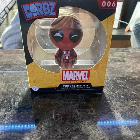 Avengers Deadpool Smiley Face Doll Hand Action Model | 8 CMS