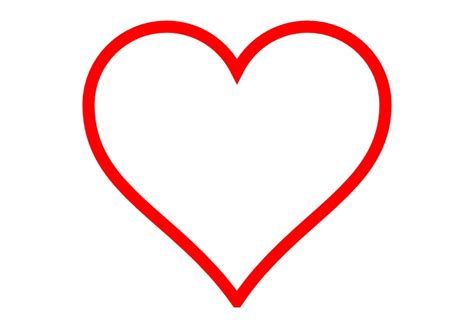 Free Heart Outline Transparent, Download Free Heart Outline Transparent ...