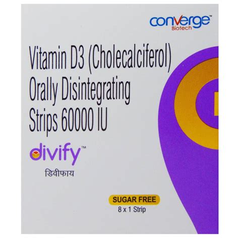 Divify Oral Disintegrating Strips 1's Price, Uses, Side Effects ...