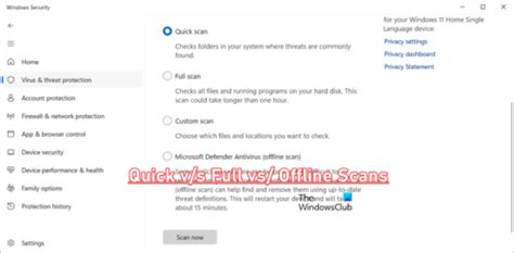 Image result for Run Quick Scan