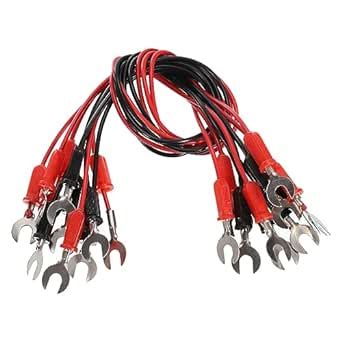 PATIKIL 15inch Double U Interconnect Circuit Cable, 10 Pcs Physics ...
