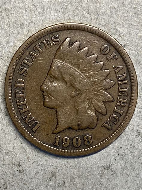 1908-S Indian Head Cent F - For Sale, Buy Now Online - Item #840539