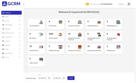 GCRM: Customer Relationship Management System Software - Gayatri Software