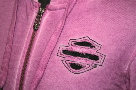 Harley-Davidson womens full zip hoodie jumper Size S - Gem