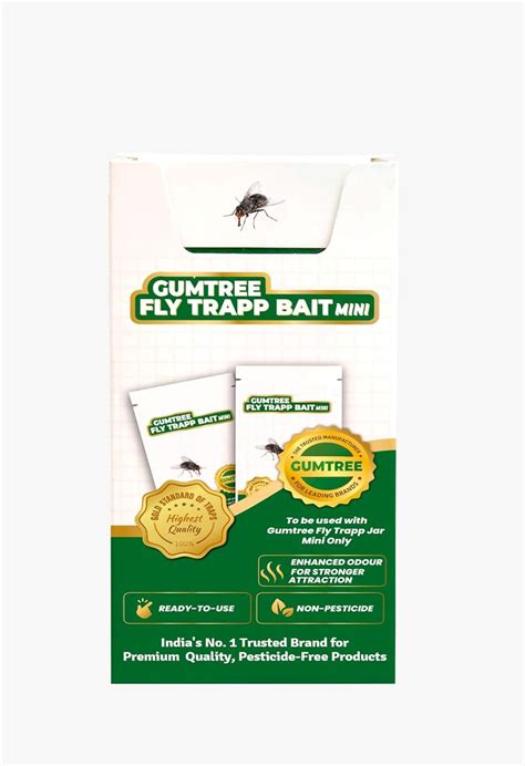 Gumtree Fly Trap Bait Mini Pack of 2 x 15g | Non-Toxic, Non-Pesticide ...