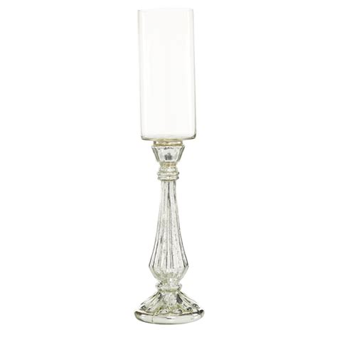 Grayson Lane 1 Candle Glass Hurricane Candle Holder at Lowes.com