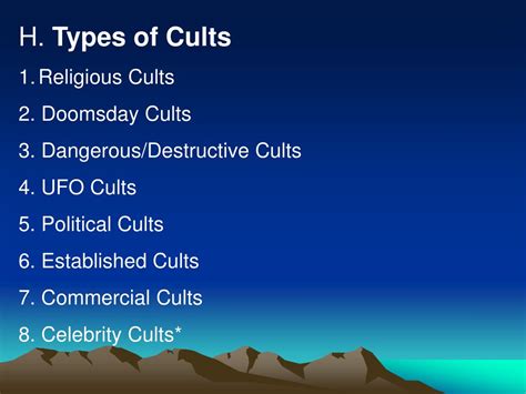 PPT - The Sociology of Cults PowerPoint Presentation, free download ...
