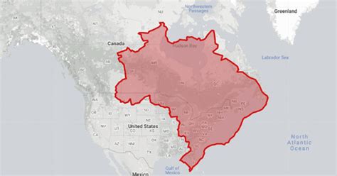 Accurate Size of Countries World Map 的图像结果