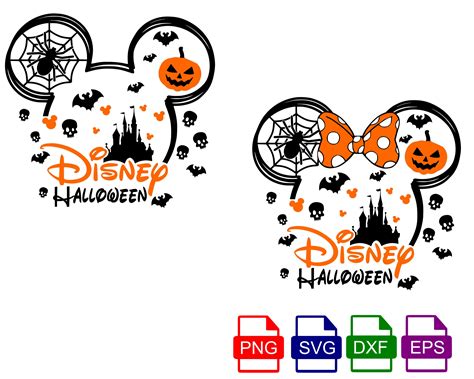 Mickeys Not so Scary Halloween Svg, Mickeys Halloween Party Svg, SVG ...