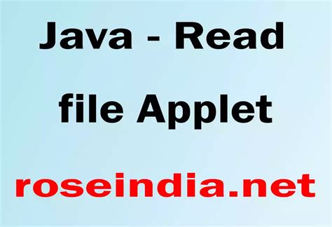 Image result for Save Text File Java Applet Example