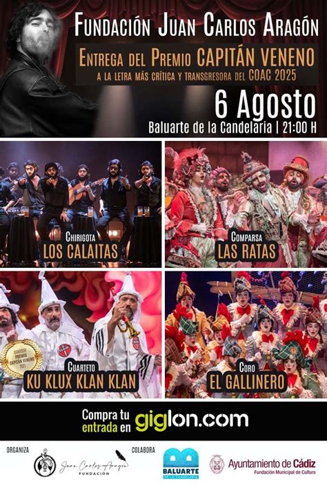 Entrega del Premio Capitán Veneno en el Baluarte de la Candelaria ...