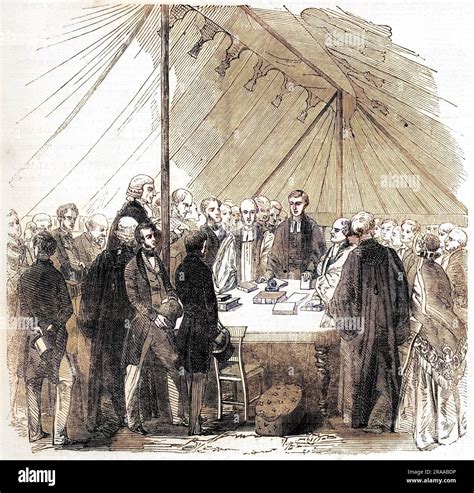 The consecration of the cemetery of the new Middlesex Pauper Lunatic ...