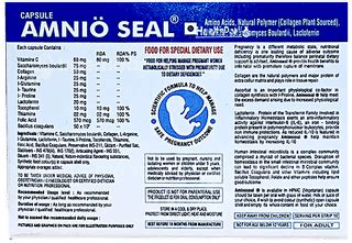 Amnio Seal Capsule 10 - Uses, Side Effects, Dosage, Price | Truemeds