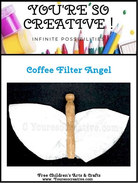 Image result for Coffee Filter Angels Pattern