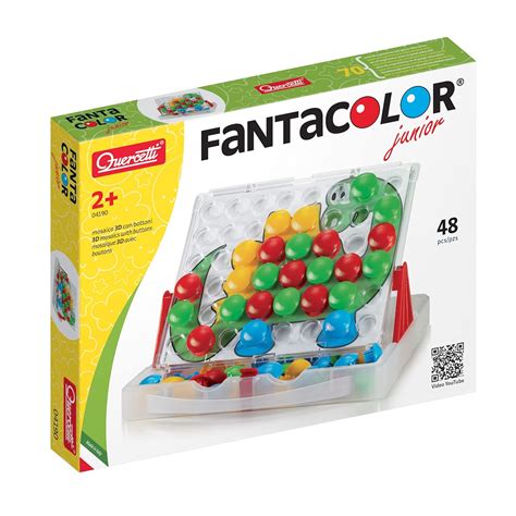 Quercetti Fantacolor Junior Mosaic Pegboard Set : Amazon.in: Toys & Games